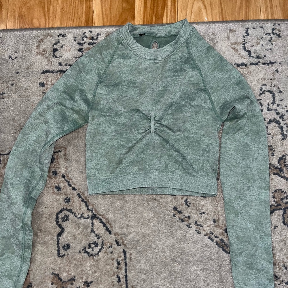 Gymshark camo long sleeve